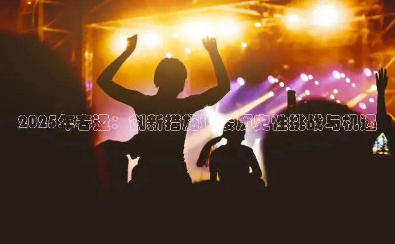 2025年春运：创新措施迎接历史性挑战与机遇