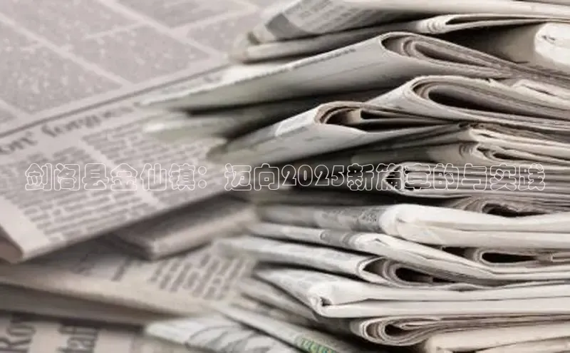 剑阁县金仙镇：迈向2025新篇章的与实践